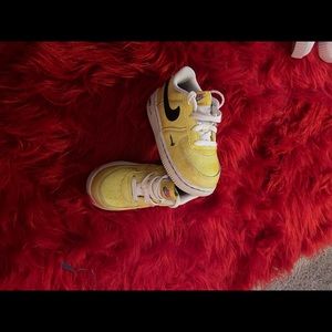 Yellow toddler Nike